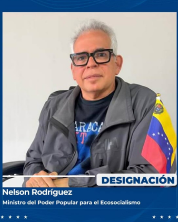 16.2 junio designacion de Nelson Rodriguez como MPPE y presidente IMPARQUE y designasion de Rosa Ines como Mision Joven actual